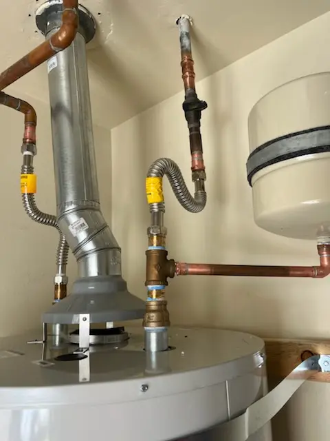 Water heater installation and plumbing repair in Julian